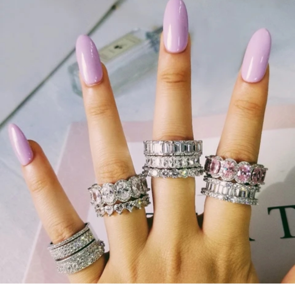 Selling sterling silver entirety bands